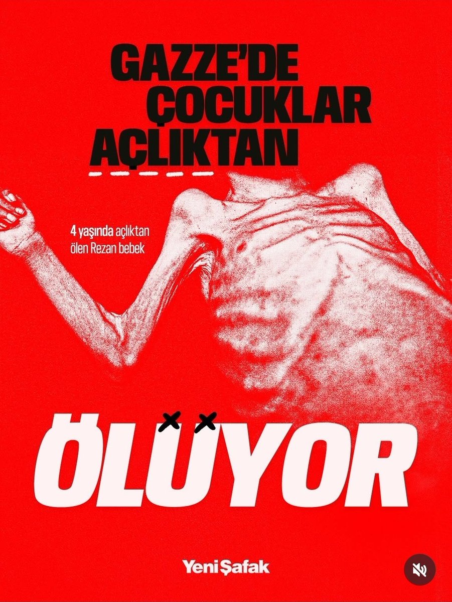#GazzeAçlıktanÖlüyor
Allahım Gücü olanları izleme acizliginden kurtar.