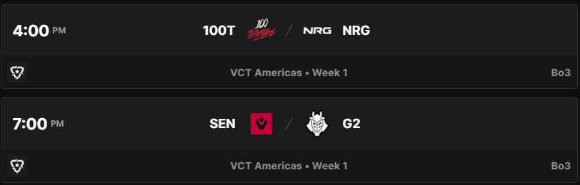 clairvoyan7's tweet image. In VCT today, 100T are benching a Widowmaker player (Boostio) and G2 are subbing in a Widowmaker player (Babybay).