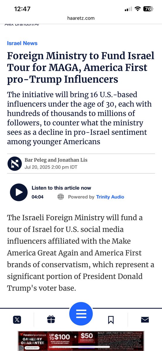 natel07_l's tweet image. This is outrageous. Iโm done with raising any more funds for Israel subsidized trips. Iโve raised hundreds of thousands of dollars to send US teens to Israel for summer programs for over the past 20 plus years. It ends today. Theyโve crossed my red line. Pathetic.