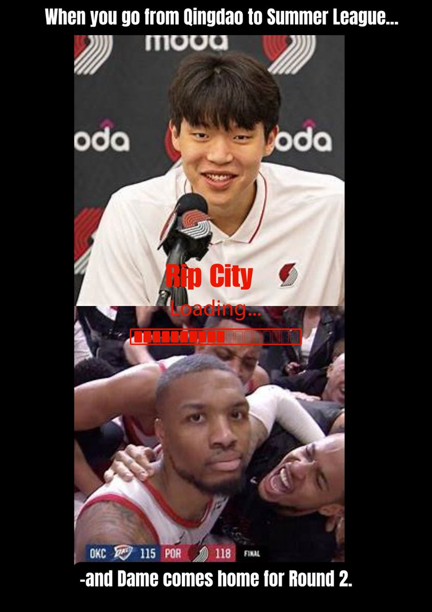 Rip City loading…