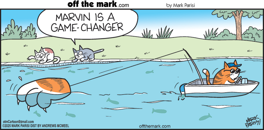 OffTheMarkComic's tweet image. Marvin had a way of doing things