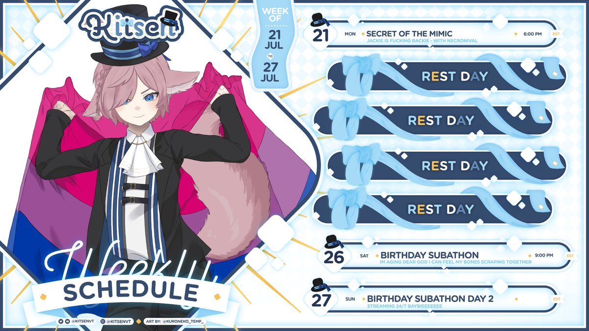 KITT💎🎩 〖 VTUBER 〗 tweet media