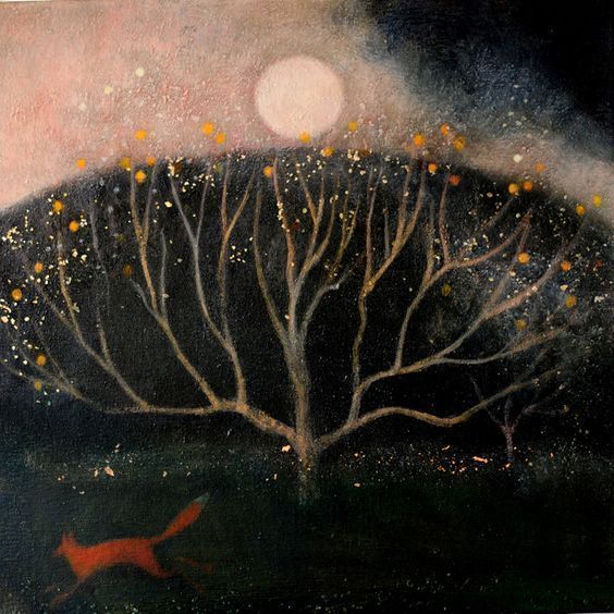 x1ngwu's tweet image. In Chinese folklore, there is a mysterious glow haunts the nights—the Fox Lantern. Said to be lit by fox spirits, it floats high like a silver moon, large as a plate, then dwindles like pearls on a string. Poet Liu Qiaoshan witnessed it twice. In Guilin, ten lights shimmered…