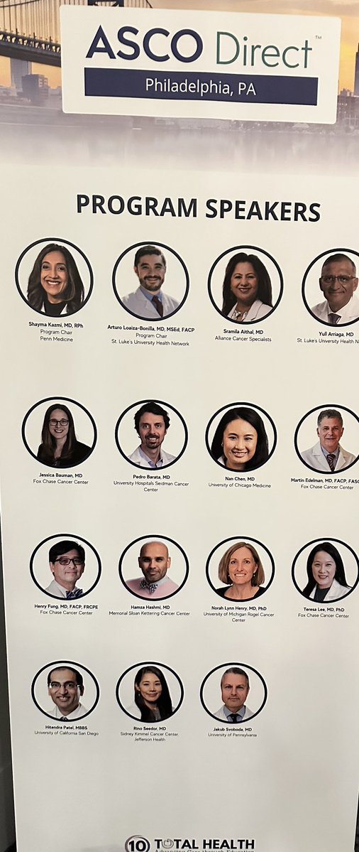 hhashmi87's tweet image. Wonderful opportunity sharing #BestofASCO 2025 highlights in Multiple Myeloma. How to (and not to) apply recent trial data in clinical practice. Some great talks on Leukemia, Lymphoma. #MMSM #CART #ASCODirect #ASCO25 #MedTwitter #MedEd @TotalHealthConf @ASCO
@MSKCancerCenter