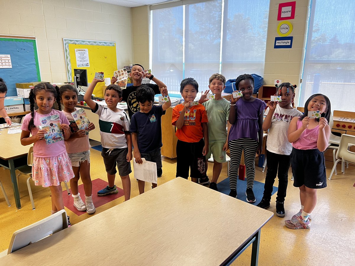 Our Grade 1s had a visit from <a href="/torontolibrary/">Toronto Public Library</a> this week. We learned about all the amazing services TPL offers and the Summer Reading Challenge. Many students even got their first library cards! 📚💛 <a href="/TCDSBSummerLrn/">TCDSB Summer Learning</a> <a href="/KerrEteach/">Kevin Kerr</a> <a href="/MsCRoti/">Christina Roti</a> <a href="/BrendaSevillano/">Brenda Sevillano</a>