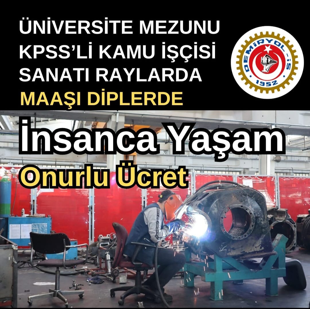 #KCPyiKabulEtmiyoruz 
<a href="/memetsimsek/">Mehmet Simsek</a> 
<a href="/turkiskonf/">TÜRK-İŞ</a> 
Taban iyilestirmesi vasıflı işçiye ihanettir