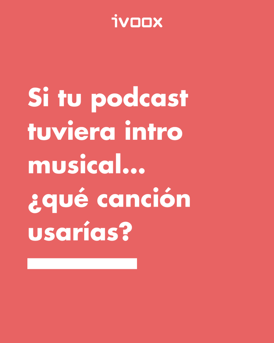 ¿Rock clásico? ¿Reggaeton intenso? ¿Opening de anime? 

Te leemos 👀👇