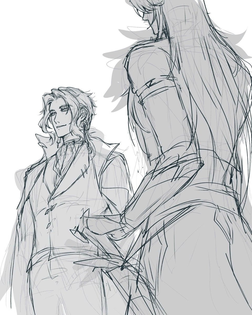 #Dottore and #Capitano wip