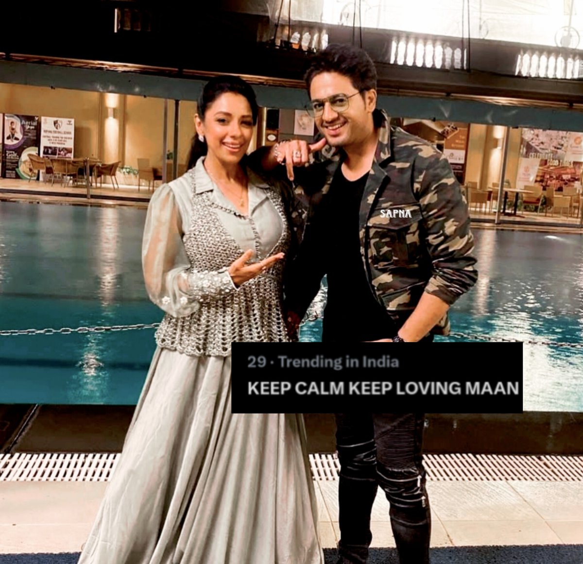And we are Trending 😭😳🤧😭😍♥️🥳

This is totally unexpected🤧🙈

Emotional kar ditta🤧
Its totally #MaAn ka jaadooo🤧😍
<a href="/StarPlus/">StarPlus</a> <a href="/IAmRajnShahii/">Rajan Shahi</a> <a href="/KalraRomesh/">Romesh Kalra</a>

KEEP CALM KEEP LOVING MAAN
#MaAnHTBooster 
#MaAn #Anupamaa #AnujKapadia