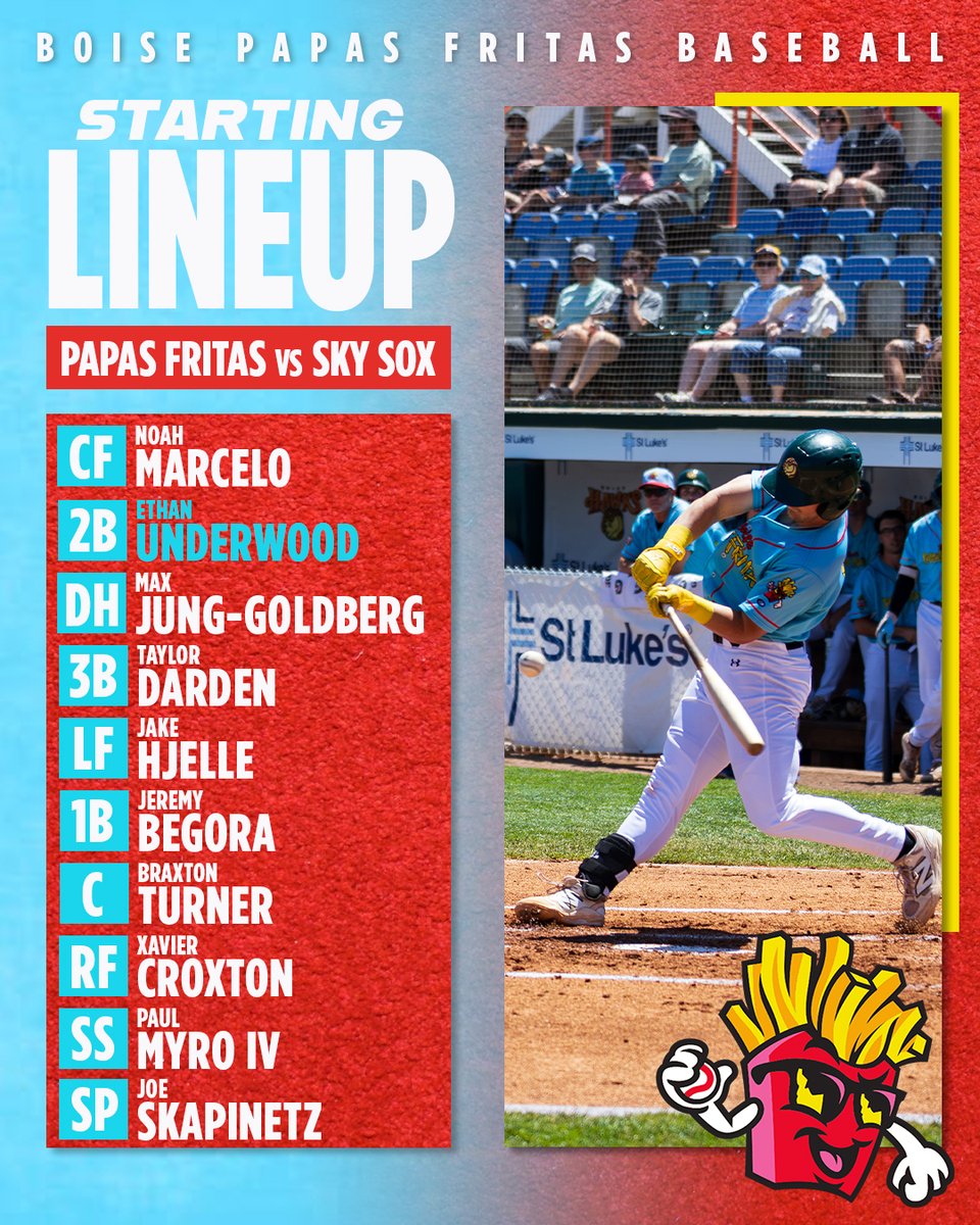 GAME 54 LINEUP

Looking for a series split!

🏟️: Memorial Stadium
⏰: 1:05PM MT
📺: bit.ly/HawksFloBaseba…
📊: boisehawks.com/scoreboard
🎟️: bit.ly/HawksJuly20-20…
