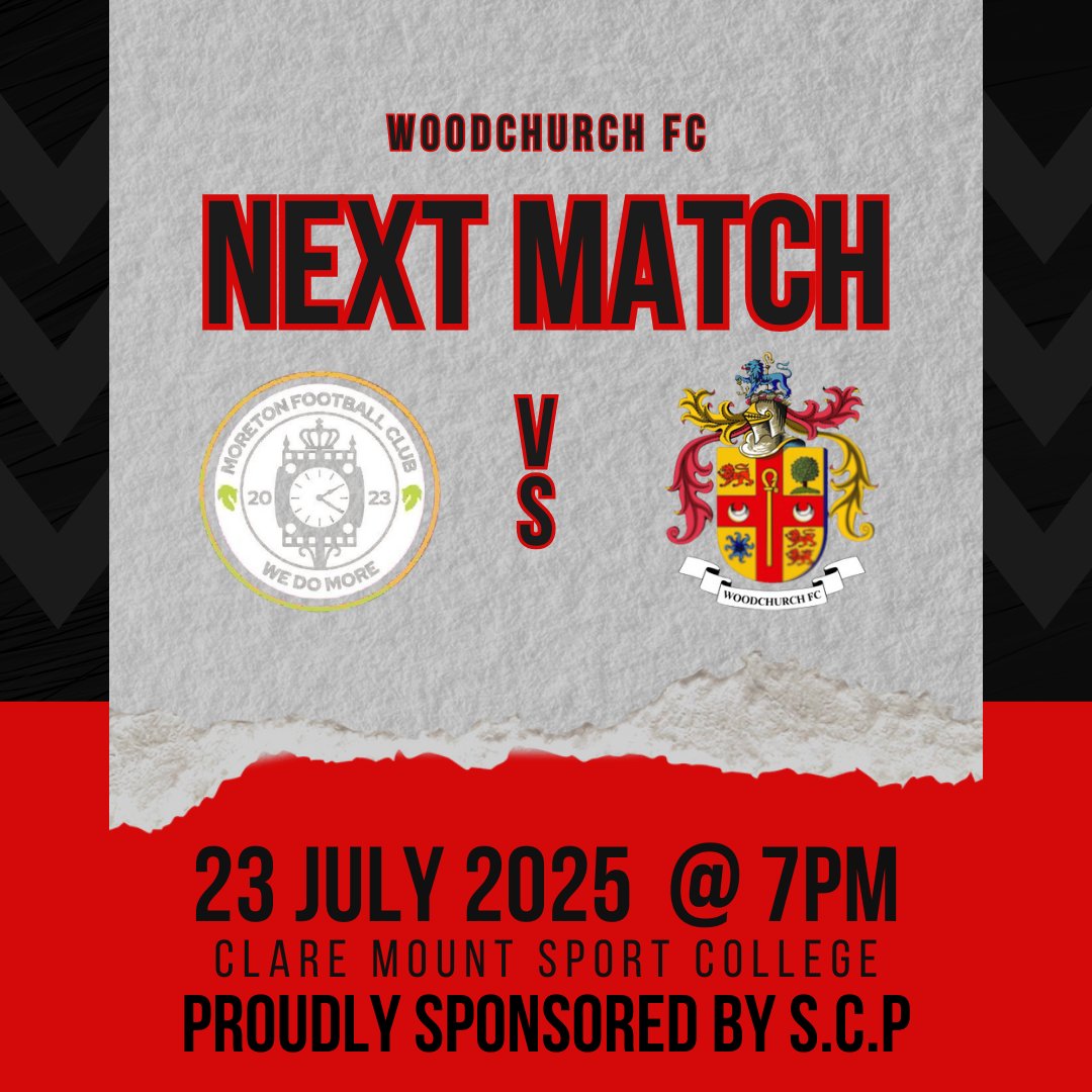Woodchurch FC (@fc_woodchurch) on Twitter photo Next up we travel to take on <a href="/Moreton118891/">Moreton Football Club Mens 1</a> on Wednesday evening, hope to see you all there 🔴⚫⚽ Next up we travel to take on <a href="/Moreton118891/">Moreton Football Club Mens 1</a> on Wednesday evening, hope to see you all there 🔴⚫⚽