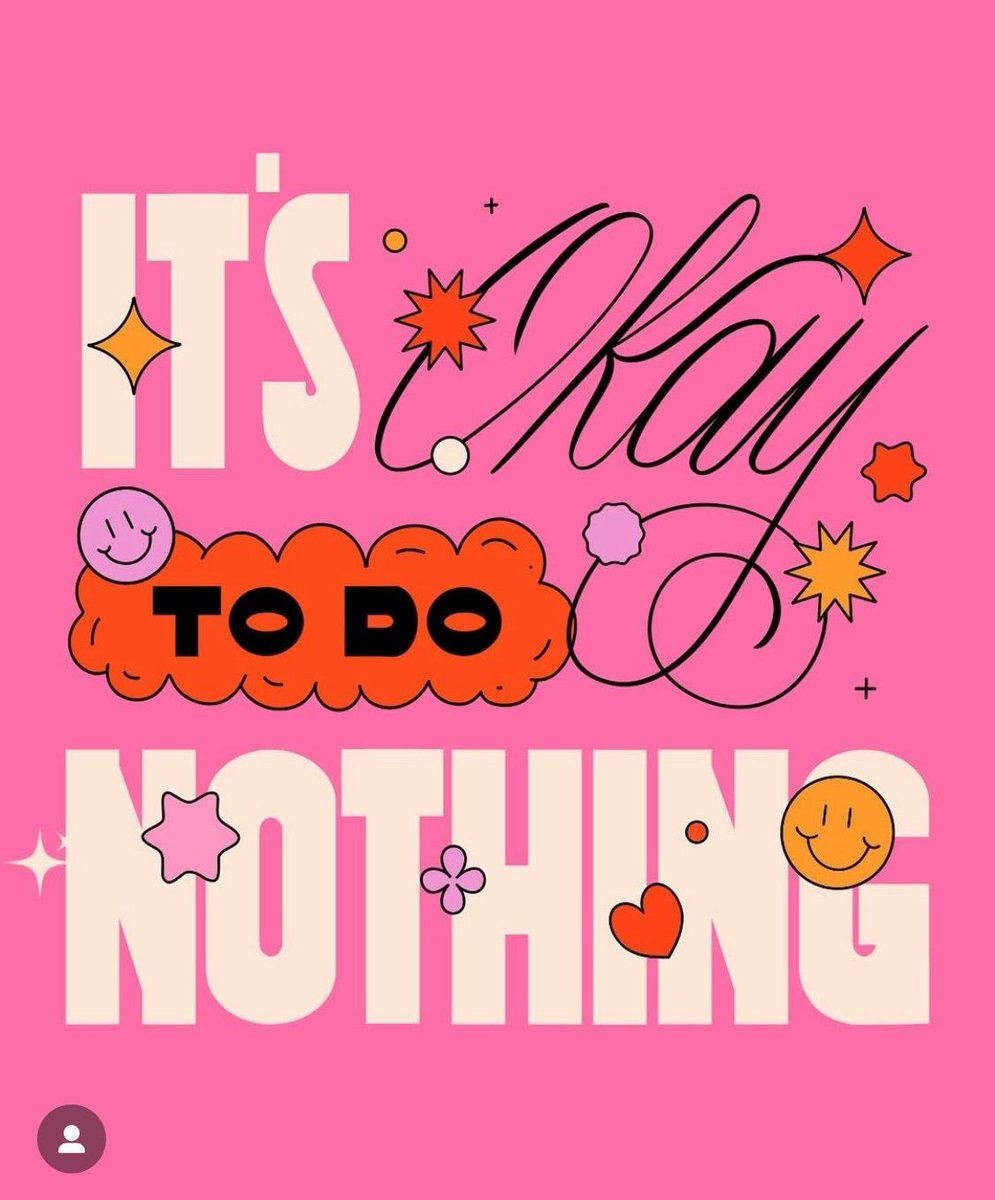 actionhappiness's tweet image. Take time to unwind. It's okay to do nothing sometimes
Image: instagram.com/threeologie