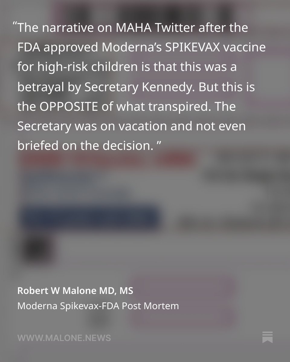 BusyDrT's tweet image. Well, if this is what happened, and you NOW KNOW, Sec. Kennedy, reverse this approval. If you were not briefed, then you were lied to. @SecKennedy @DrHenryEaly @MdBreathe @SusanSweetin