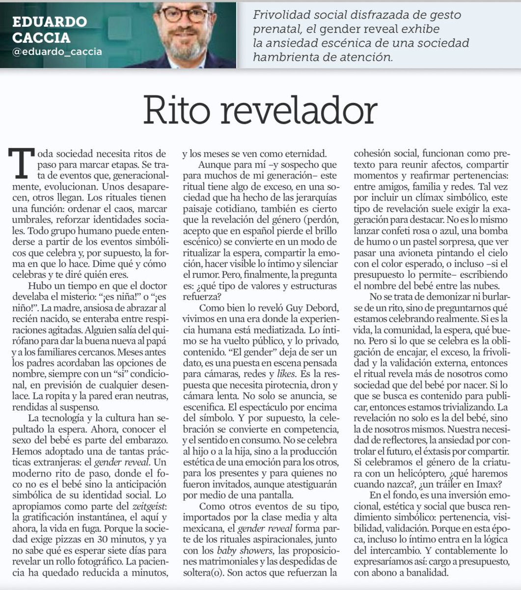 martingmkt's tweet photo. La importancia de los ritos. Muy buen artículo. https://t.co/N3Sk2iK3Gq