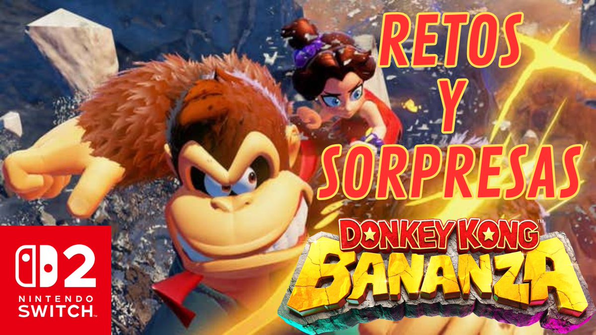 El nuevo Donkey Kong Bananza llega arrasando a base de puñetazos en un juego repleto de retos y sorpresas. Descúbrelos en el último vídeo del canal!
youtu.be/6RuJBFipxFI?si…