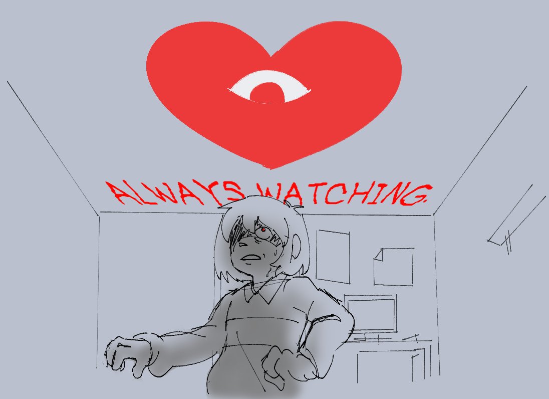 PixelatedEngie's tweet photo. did this quickly and i likely wont have time to finish it so have this ominous soul looming over kris "deltarune" dreemurr https://t.co/XIFRIjd1Nv