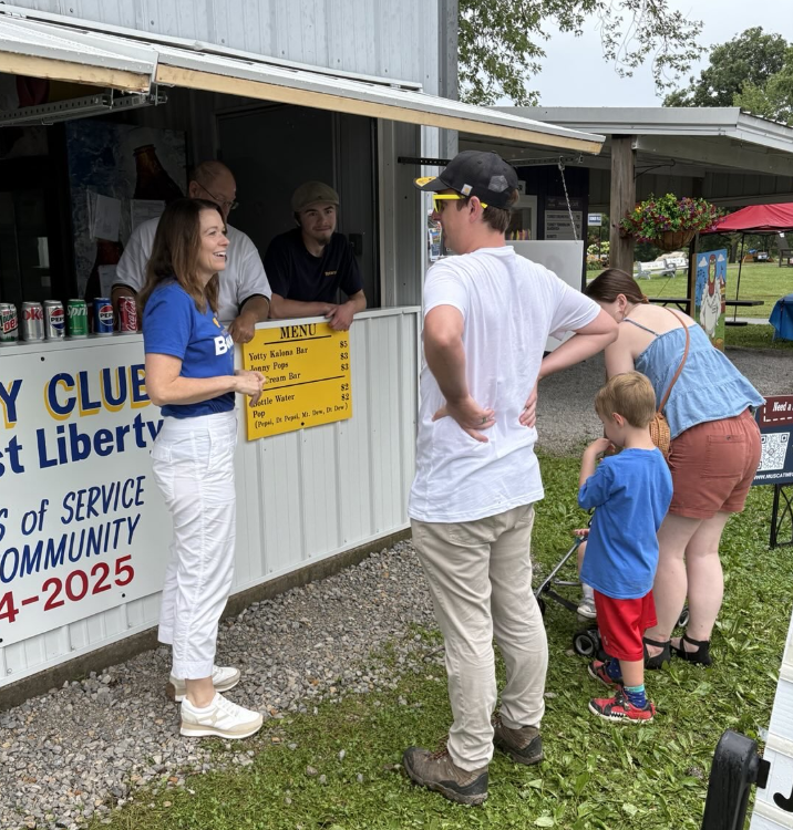 BohannanIowa's tweet image. I had a great time connecting with people (and dogs) at the Muscatine Co Fair today. But I talked to one woman who has a county job helping elderly and disabled people, and she says the Medicaid cuts are going to hit them hard. Miller-Meeks’ vote for these cuts will hurt people…