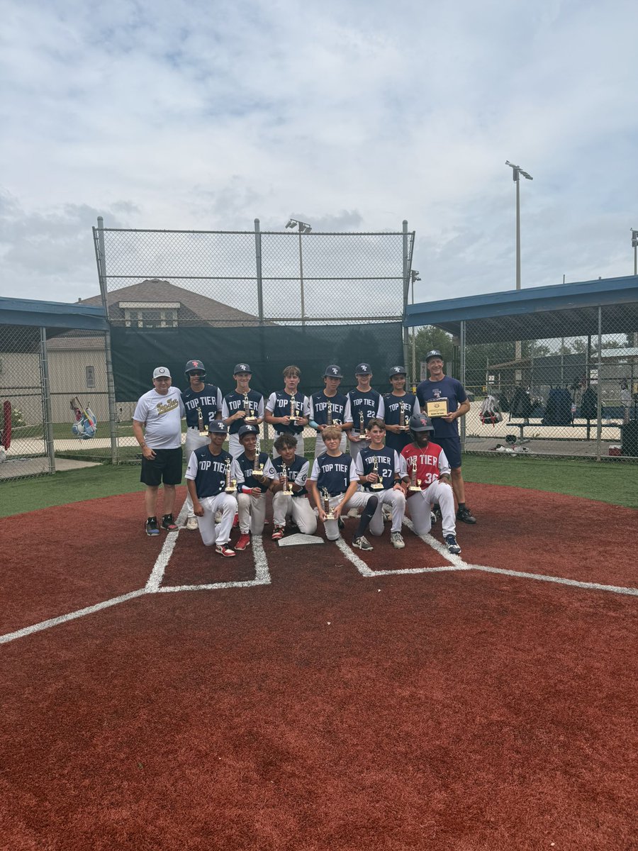 Congratulations to Top Tier North 2030! They took 2nd place in 13u Gold! We are so proud of you!!