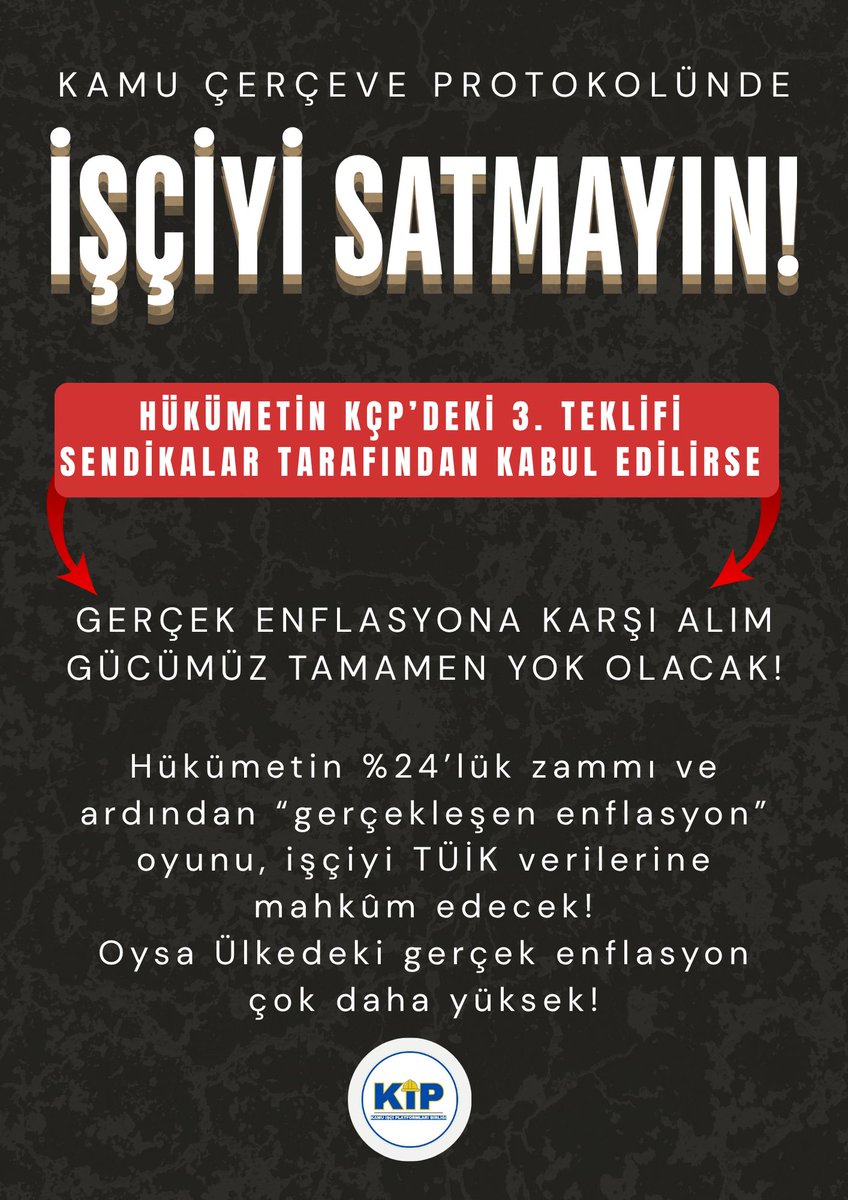 💝Kamu çerçeve protokolü
🍁Vergi Dilimi 
☀️Refah payı
⚖️Tayin hakkı
🧑🏽‍💼Meslek kodu
🔥Kıdem tazminatı
👁️Eşel mobil
💝Statü, ünvan 
🧭Sendikalar kanun
🌹TavizsizTaban 
TürkişHakiş İstifa
 <a href="/Sedaakyz/">Seda Akyüz Taşdemir</a> <a href="/sibelcnq/">Sibel Can</a> <a href="/kadriyesahin_/">Kadriye ŞAHİN</a> <a href="/SevgiSahin85/">Sevgi Şahin</a> 
<a href="/_ozgedemir_/">Özge DEMİR</a> <a href="/KsekerTar/">Tarık şeker</a>