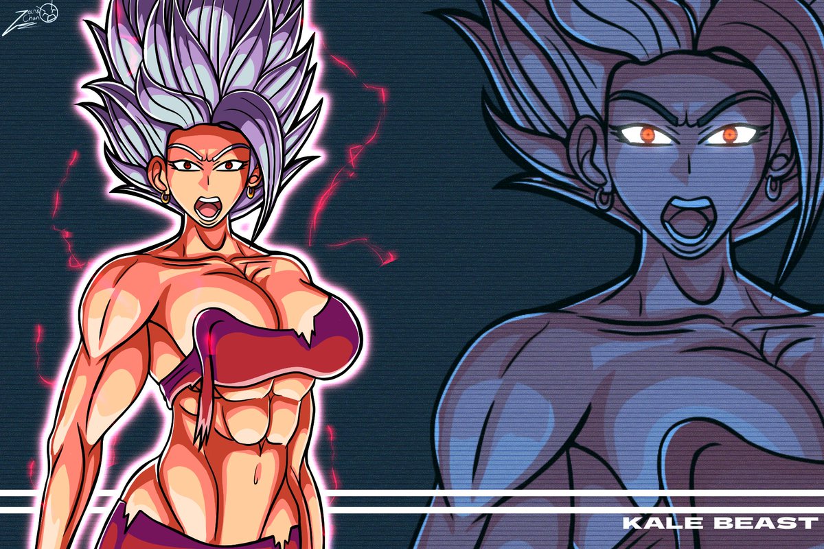 ZecrusChan17's tweet image. Kale Beast 💪🥂
#DragonBall #DBZ #fanart