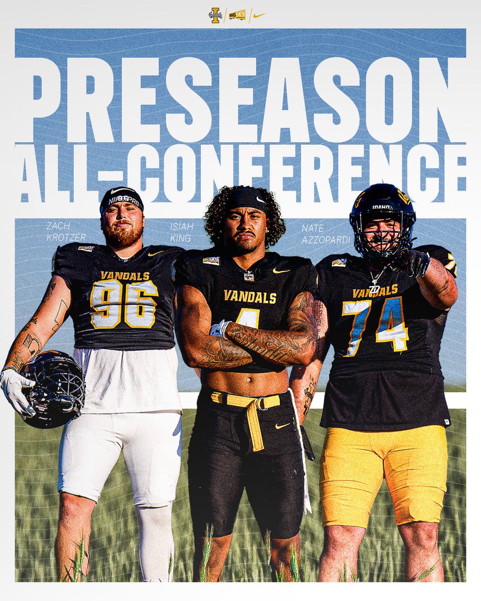 PRESEASON ALL-CONFERENCE 🗣️

🗞️: bit.ly/4nZxMom