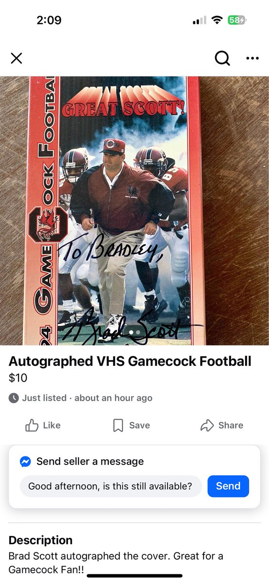 jordankaye_23's tweet image. Facebook Marketplace with another gem
Any Bradleys out there with $10 to spare?