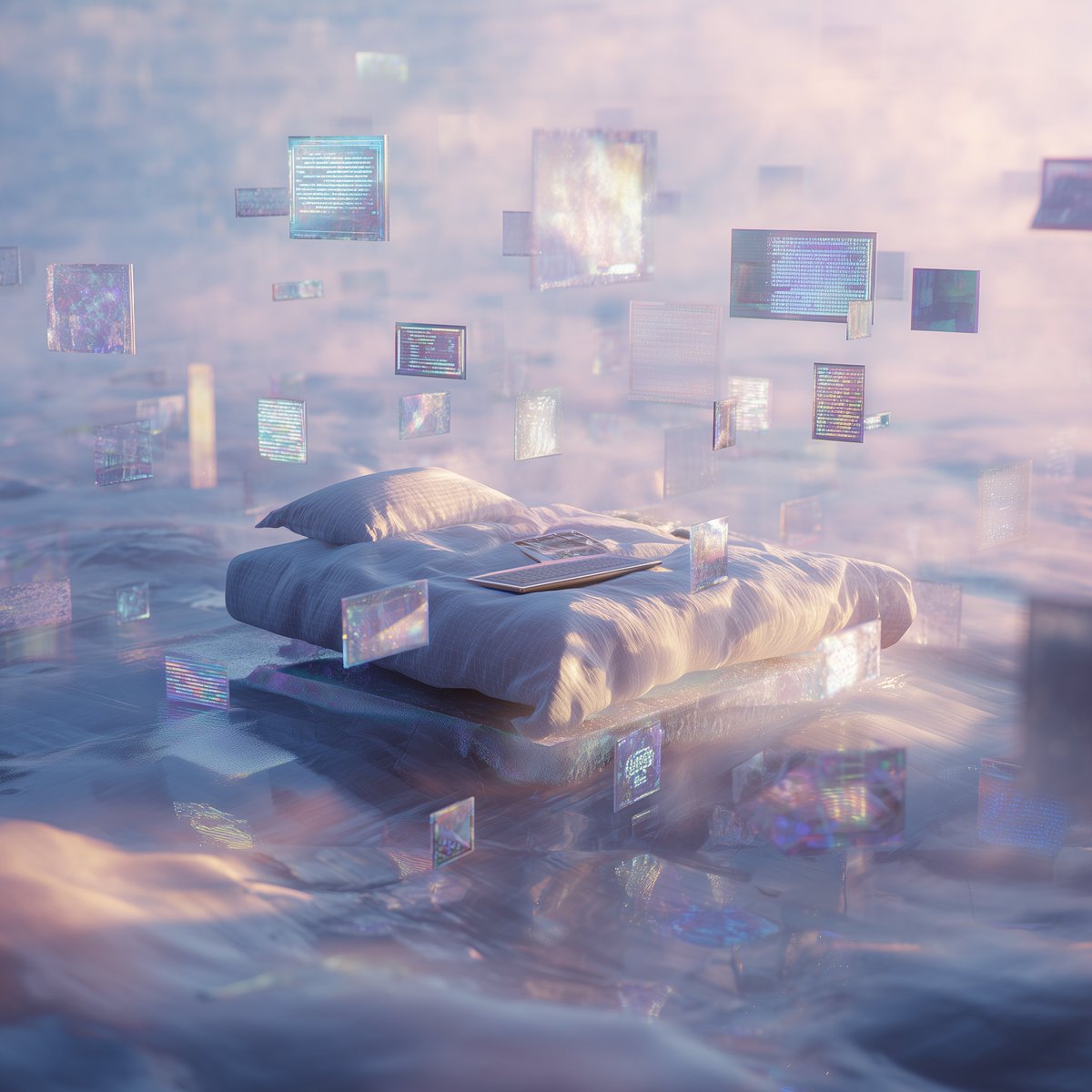 francis_ost's tweet image. So happy to add ☁️ Floating Fragments_Sky ☁️ by @postanika to my collection! I wish everyone who owns one of the editions could gather there for a digital slumber party - sharing dreams, visions, horoscopes, and drinking cola - maybe also some white wine or milk - all while…