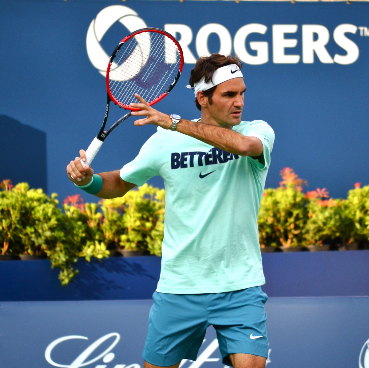 norinchi_df's tweet image. We will always have Roger😉Roger Federer #Betterer #Torontomasters