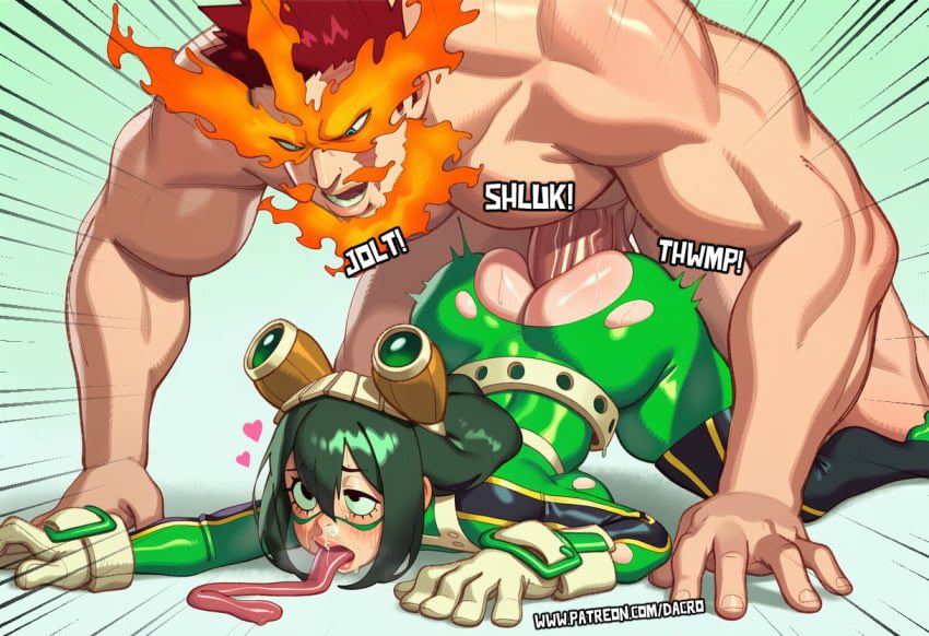 IndoHentai's tweet photo. R-ribbit ribbit! Endeavor sir, t-this is wrong! Please stop, it h-hurts, don’t cum in me or I’ll lay over thousands of eggs!!! https://t.co/hkfPPAEd6x