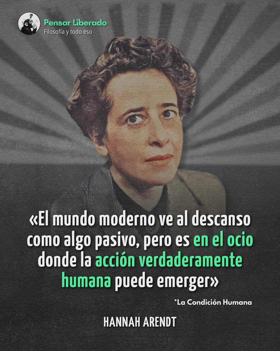 No es casualidad que a medida que se hacen progresos tecnológicos para hacer más en menos tiempo seamos cada vez menos libres y trabajemos cada vez más. Con la tecnología actual podemos producir más de lo necesario para vivir una vida plena, libre y gozosa.
.
#filosofía #trabajo