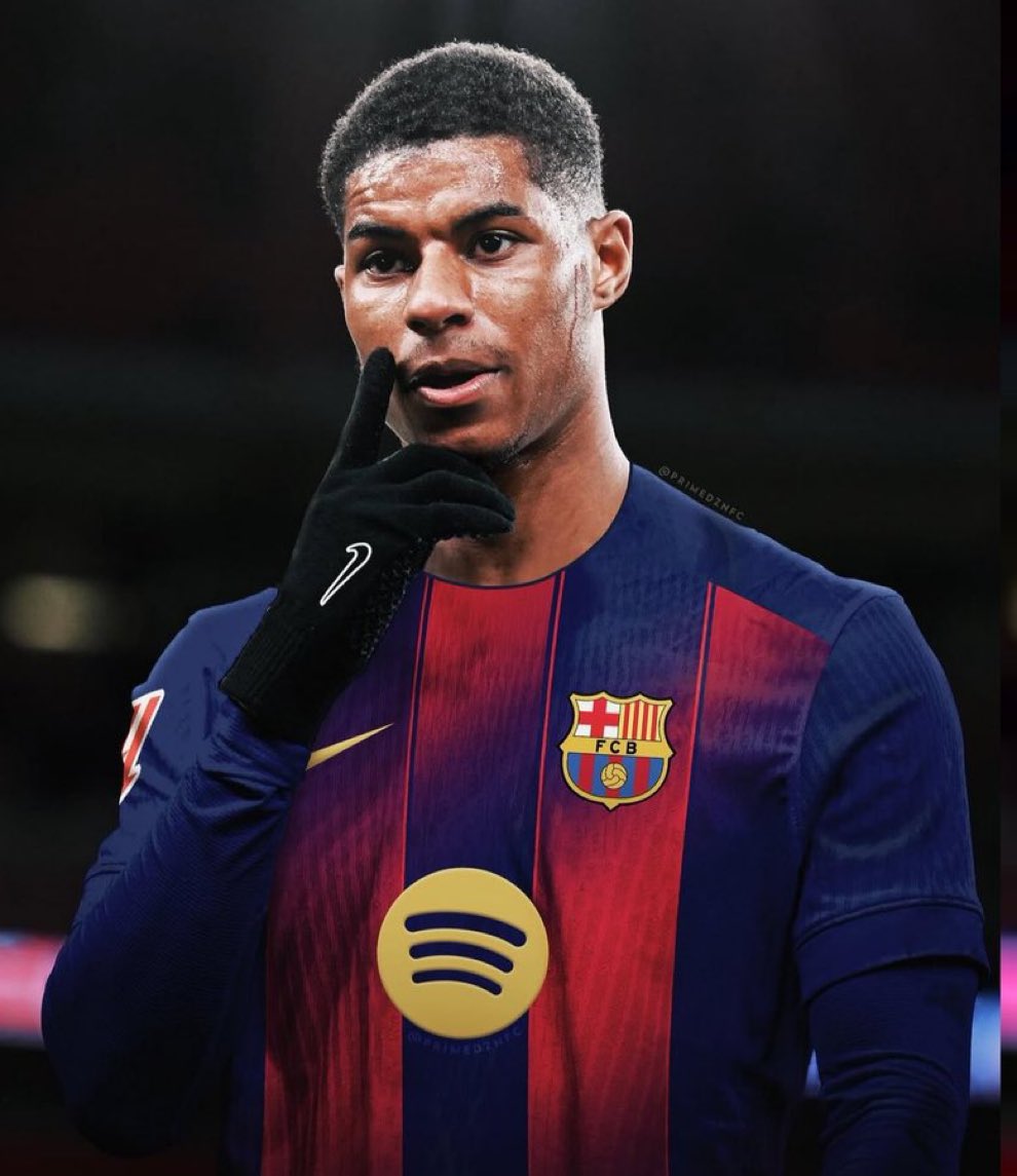 I want Rashford to do well, but not Barcelona.