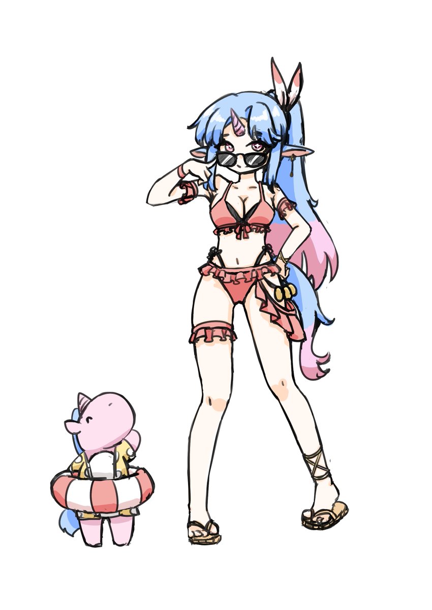 #트릭컬 #Trickcal #トリッカル
에피카 수영복 낙서