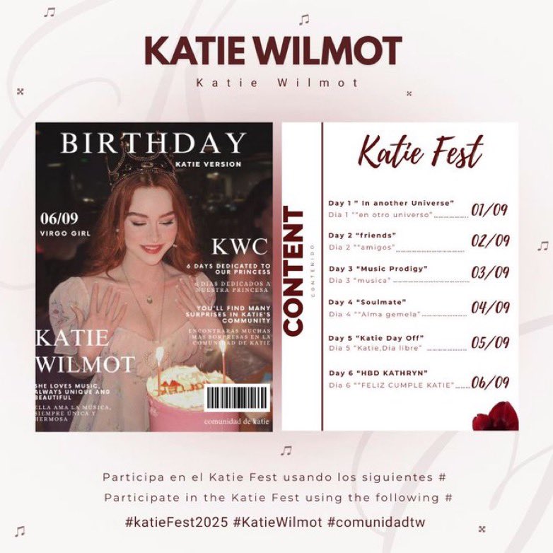 witchestars's tweet image. #katieweek2025