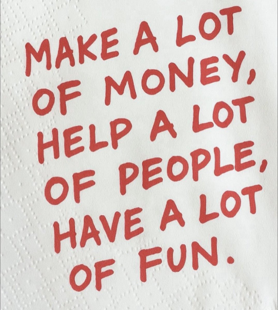 make a lot of money
help a lot of people
have a lot of fun