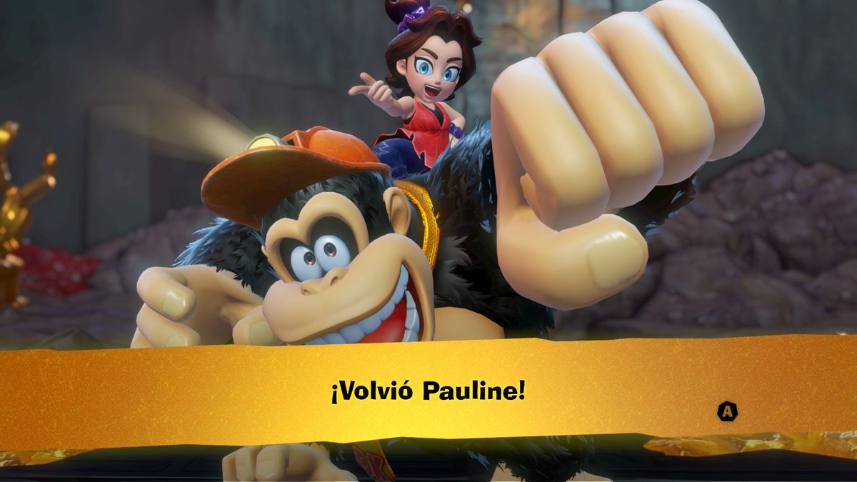 OcioLupa's tweet image. Pues ya habiendo terminado DK Bananza, puedo decir que Nintendo siempre encuentra la manera de reinventar la rueda, tanto para bien como para mal, tengo mucho que decir del juego pero solo quiero que de momento se queden con esto: DK Bananza se la dejo difícil al siguiente Mario.