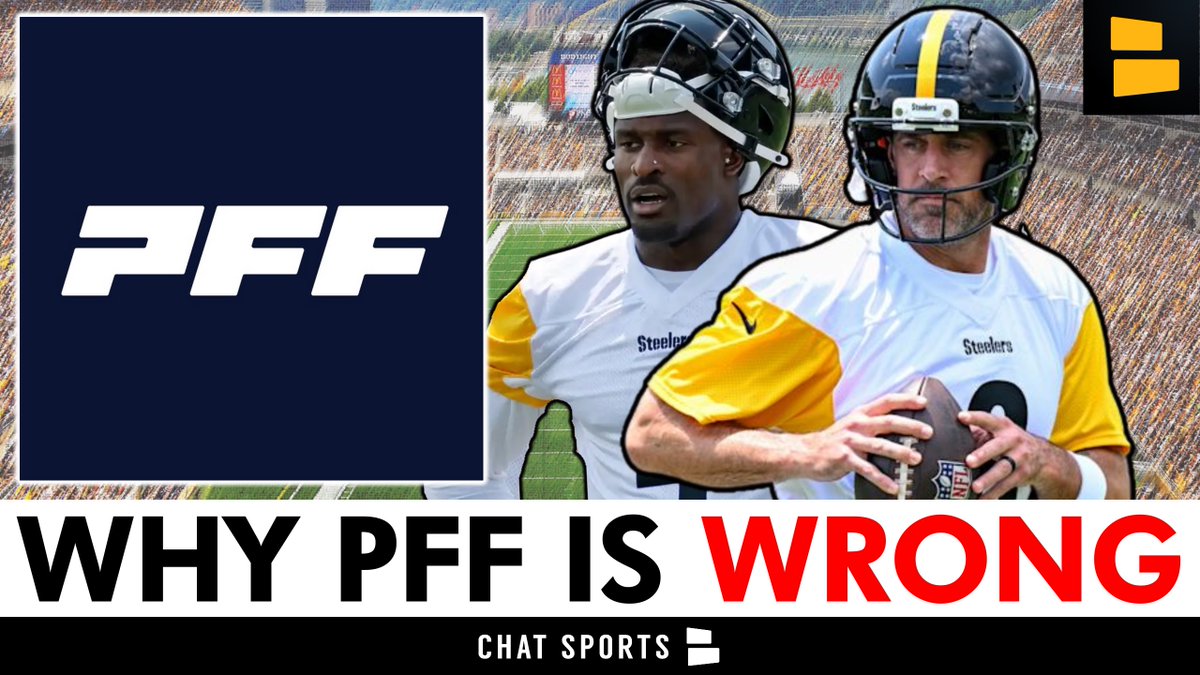 jack_sperry's tweet image. Pro Football Focus ranks the Steelers as a bottom 10 offense heading into the 2025 NFL season 👎
Here's why I think they're wrong: ⬇️
youtube.com/watch?v=W0Jsa0…
@ChatSports