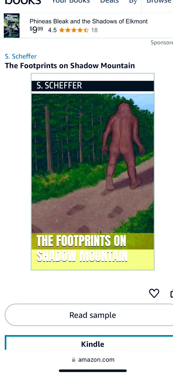 JScottScheffer1's tweet image. Are you ready for a hilarious and inspirational Bigfoot story? The Footprints on Shadow Mountain is now available on Amazon Kindle and is a fun adventure for all ages.
amazon.com/dp/B0FHMT8ZBR
(Illustration by @Maonaigh9)