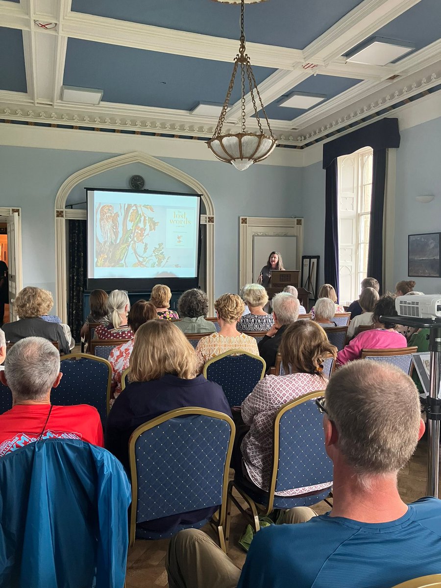 CumbriaEnglish's tweet image. Thank you to @HighamHall for inviting our own @DrPennyBradshaw to give a talk on Beatrix Potter’s ecological perspectives this afternoon. A lovely audience, great questions & a beautiful venue. Penny’s ’An A-Z of Beatrix Potter’ will be published by @BloomsburyAcad in January📚🍃