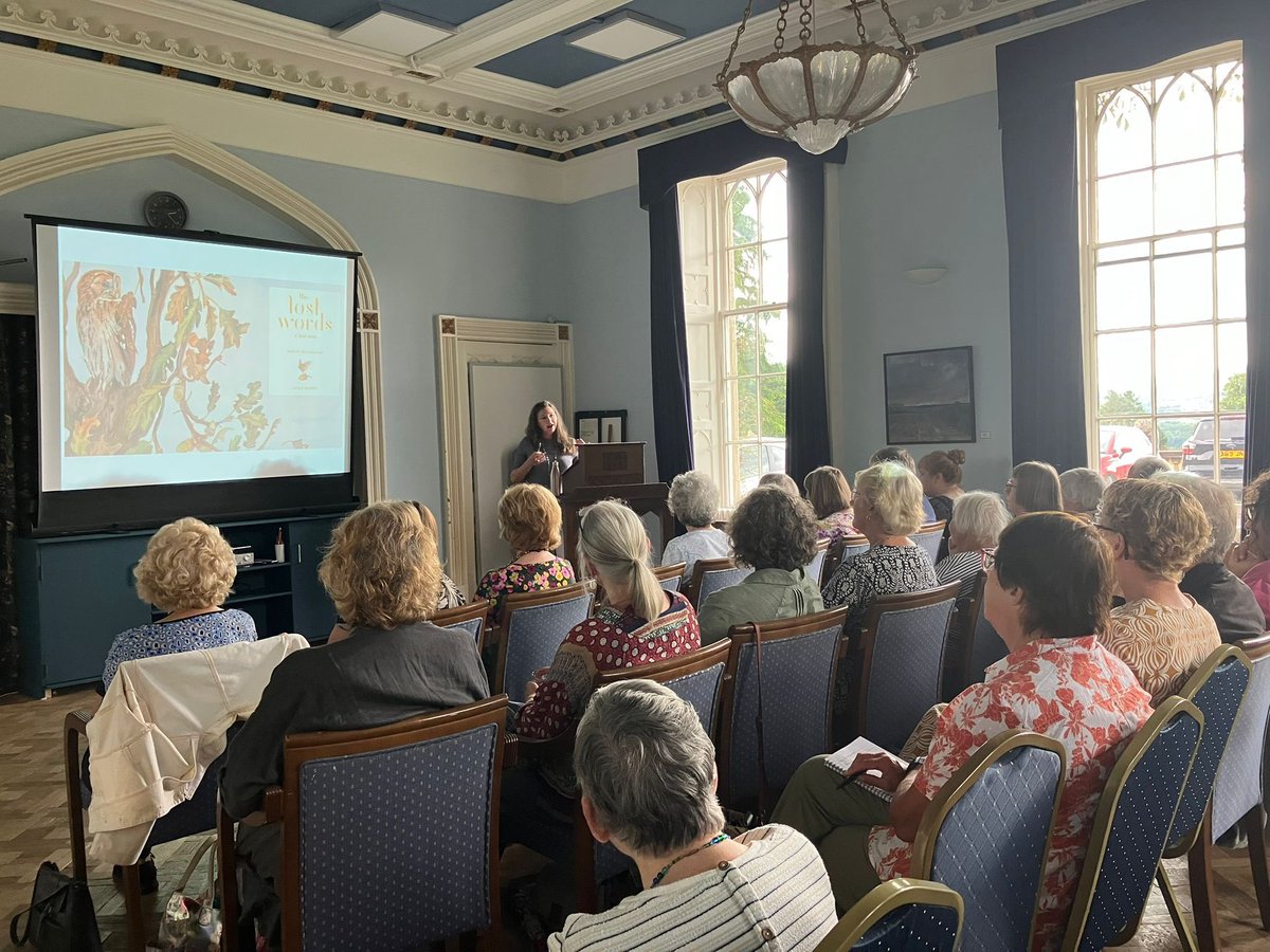 CumbriaEnglish's tweet image. Thank you to @HighamHall for inviting our own @DrPennyBradshaw to give a talk on Beatrix Potter’s ecological perspectives this afternoon. A lovely audience, great questions & a beautiful venue. Penny’s ’An A-Z of Beatrix Potter’ will be published by @BloomsburyAcad in January📚🍃