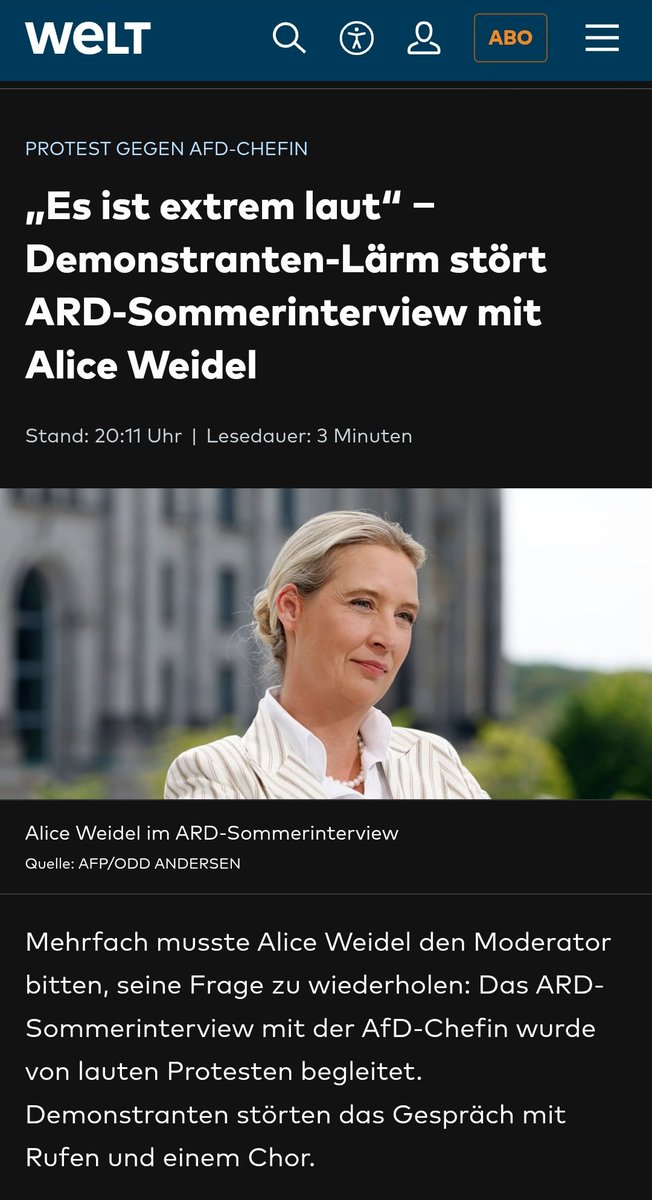 Wenn man keine Argumente hat, wird man laut und/oder schreit.