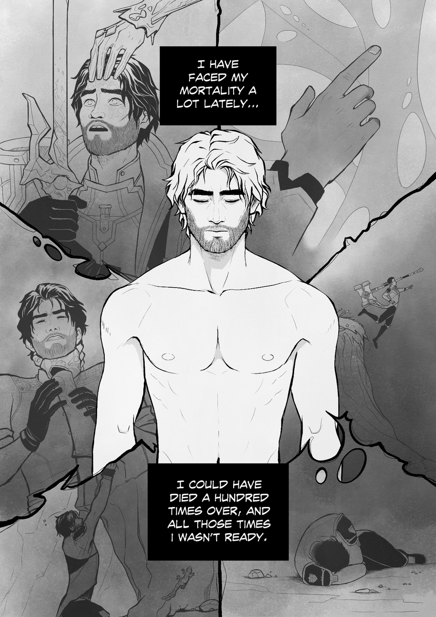silencedmoment's tweet image. Drew a little comic intro to ✨From the First✨by @tater_potating ! It's first four pages, I want to do more but no promises! XD
#jayvik #FromTheFirst