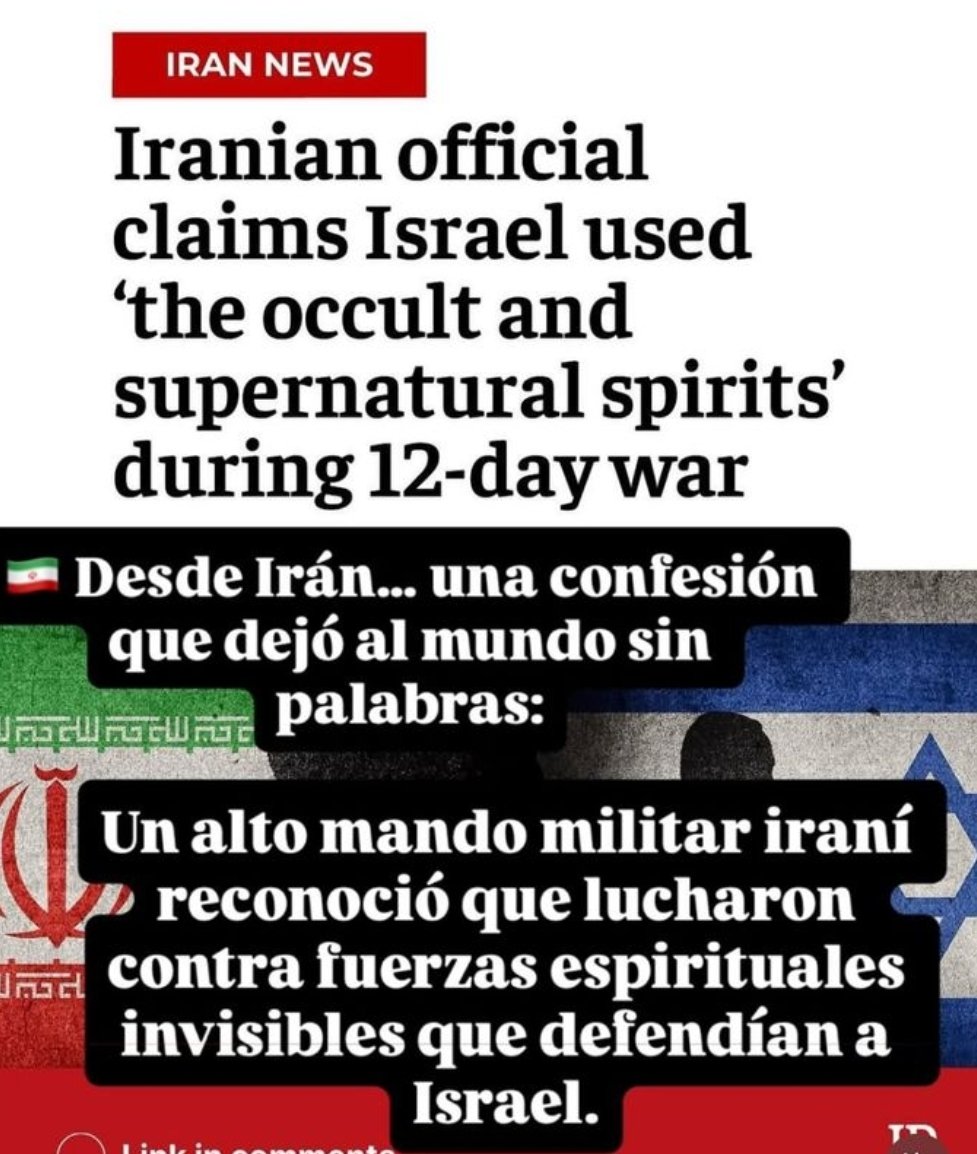 GantielSigol's tweet image. Este reconocimiento Iraní, está logrando que reconsidere mi agnosticismo.
Y tu, que piensas ?