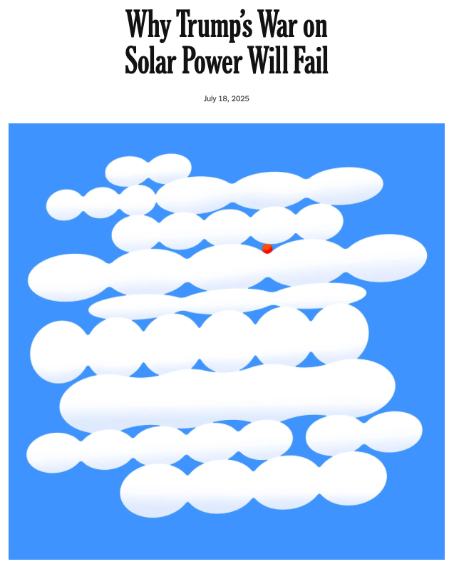 Art Berman (@aeberman12) on Twitter photo Solar & wind are inevitable because climate change is bad says <a href="/billmckibben/">Bill McKibben</a>
Wrong. If they don’t solve it, they aren’t inevitable.
Learn basic logic.
A doesn’t lead to B if B doesn’t solve the problem.
nytimes.com/2025/07/18/opi…
#energy #EnergyTransition #ClimateActionNow Solar & wind are inevitable because climate change is bad says <a href="/billmckibben/">Bill McKibben</a>
Wrong. If they don’t solve it, they aren’t inevitable.
Learn basic logic.
A doesn’t lead to B if B doesn’t solve the problem.
nytimes.com/2025/07/18/opi…
#energy #EnergyTransition #ClimateActionNow