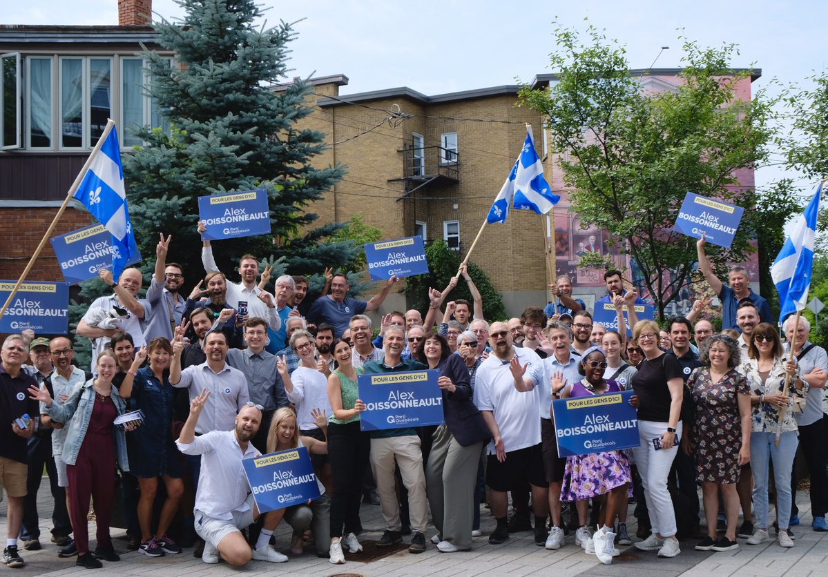 boissoal's tweet image. Wow quelle mobilisation!
Merci à la centaine de bénévoles qui sont venus en fin de semaine pour présenter la vision du Parti Québécois pour Arthabaska—L’Érable.