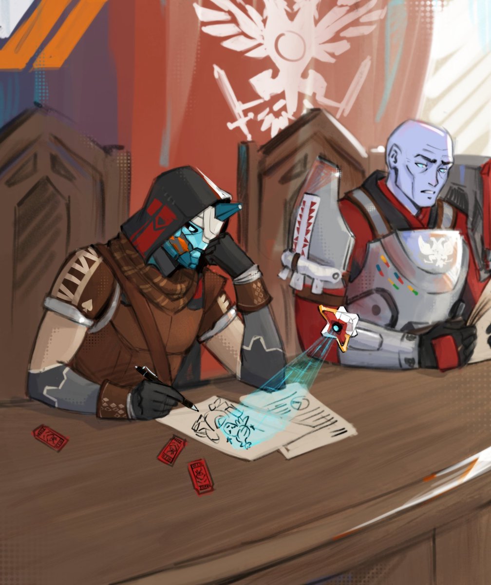 Boring meeting

#destiny2 #destiny2art