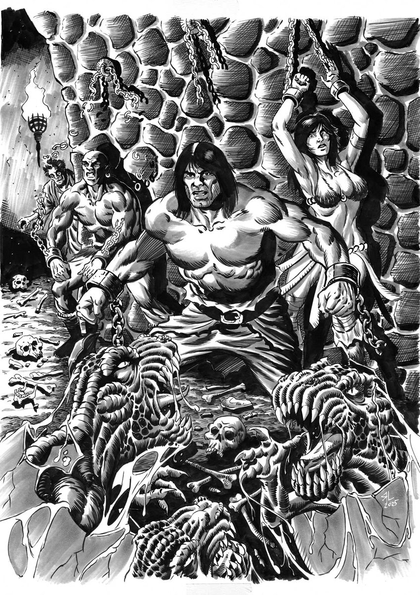 Russ Leach - Artist on #TheAtlantean !!! (@comicbblackbelt) on Twitter photo #theAtlantean
Issue 3 crowdfund campaign on
<a href="/fundmycomic/">FundMyComic</a>
IS LIVE!!! fundmycomic.com/theatlantean3c… till end of august and then straight to print! Bring your Axe and prepare for adventure!!
#ironage #classic #comics #conan #atlantis #Kull #hyboria #swordandsorcery #swordandsorceryart #theAtlantean
Issue 3 crowdfund campaign on
<a href="/fundmycomic/">FundMyComic</a>
IS LIVE!!! fundmycomic.com/theatlantean3c… till end of august and then straight to print! Bring your Axe and prepare for adventure!!
#ironage #classic #comics #conan #atlantis #Kull #hyboria #swordandsorcery #swordandsorceryart