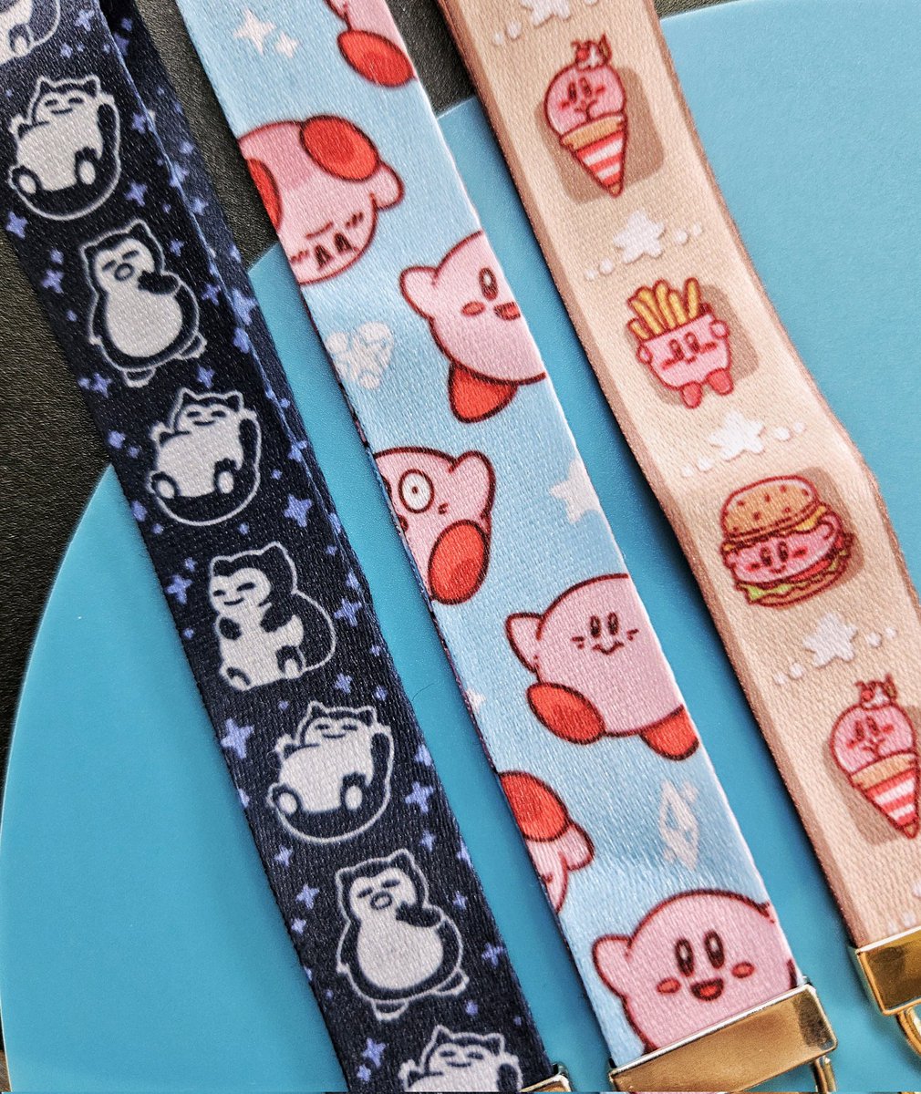 portreii's tweet image. made some wristlet lanyards โจ๏ธ
each one comes with a little keychain ๐ฅฐ