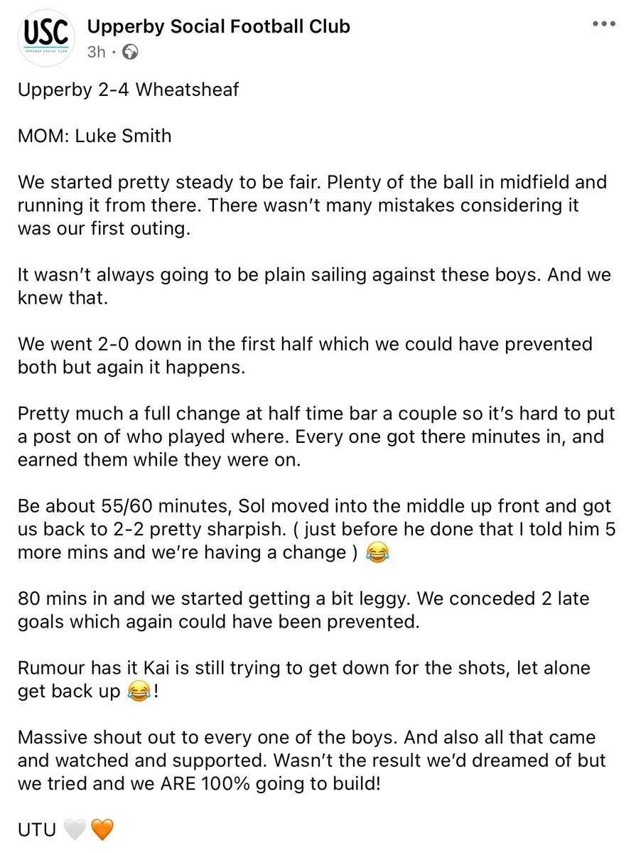 Upperby Social Club tweet media