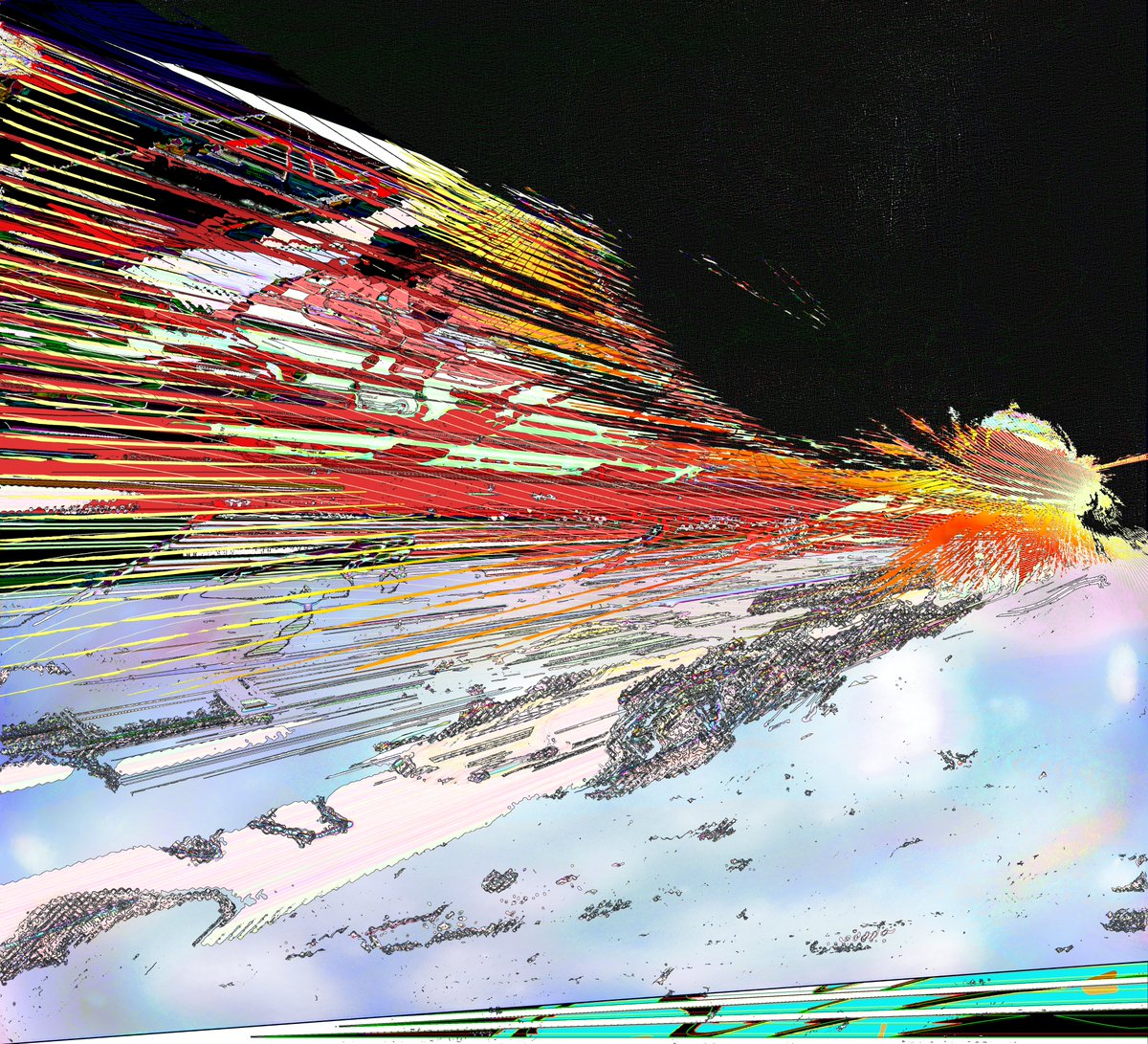 'Observable Halo of a Comet Impact' by <a href="/vidalherrerav/">Vidal Herrera</a> 

via <a href="/objktcom/">objkt</a> 

#digitalart #tezos #objktcom