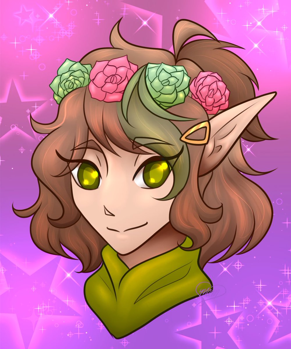 First ArtFight attack! I know I’m super slow, things have been so much busier than expected 💀
Anyways, revenge on Reaaven of their character Elliot!

#artfight #TEAMCRYSTALS #Artfightteamcrystals #af25